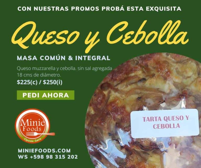 Tarta Queso y Cebolla (común)