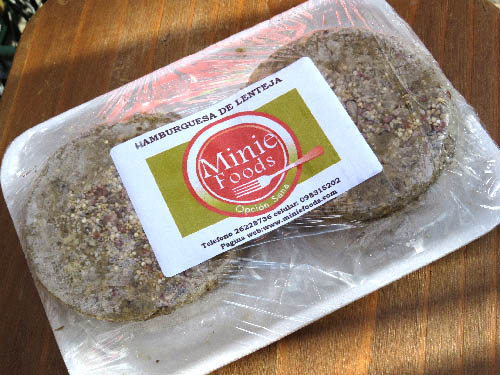 Pack Hamburguesa Vegana de lenteja x 6