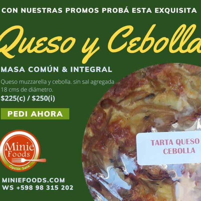 Tarta Queso y Cebolla (común)