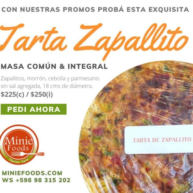 Tarta Zapallito (Integral)